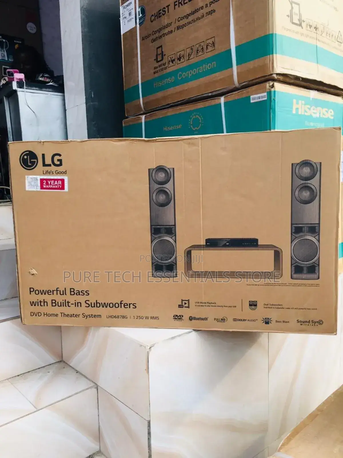 Original Lg Xboom Home Theater System 1250w