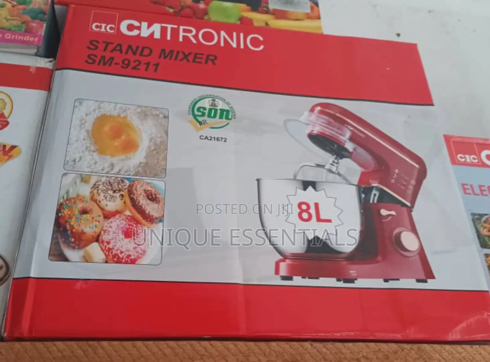 Clatronic 8l Stainless Steel Stand Mixer - 1100w