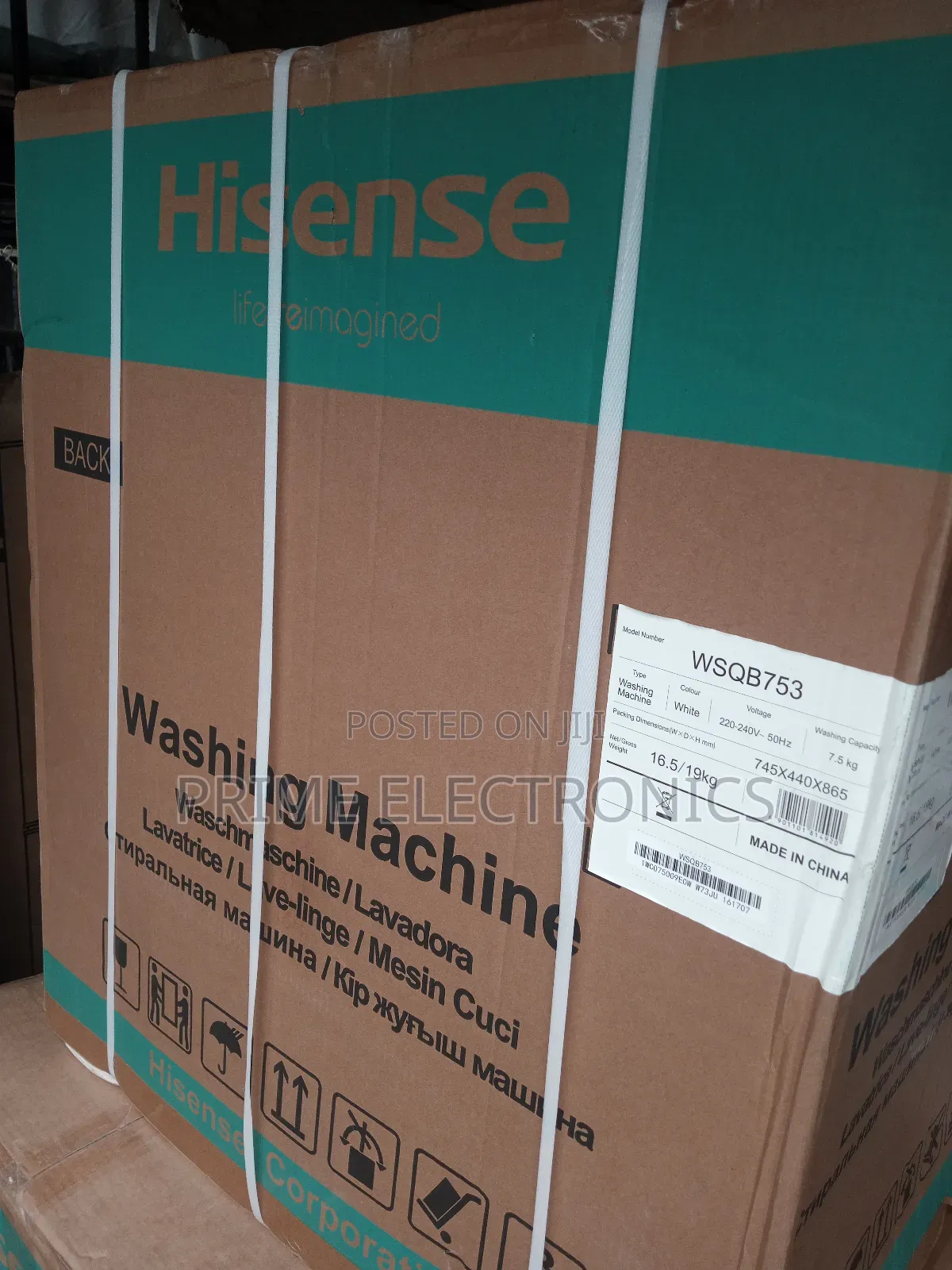 Hisense Washing Machine 7.5kg