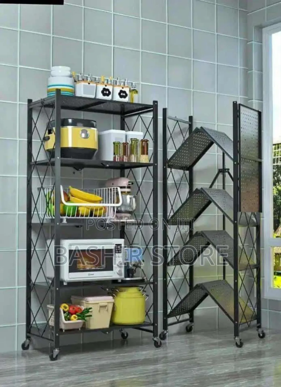 5 Tiers Foldable Rack