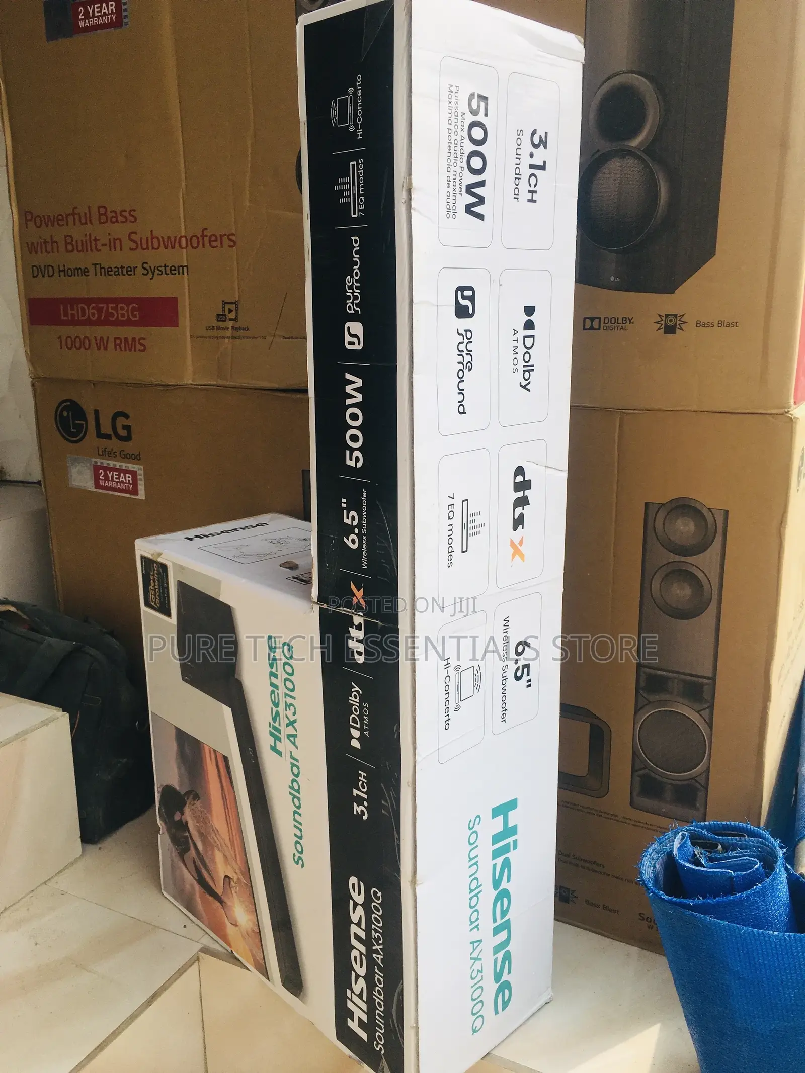New Hisense 500watt Soundbar Subwoofer