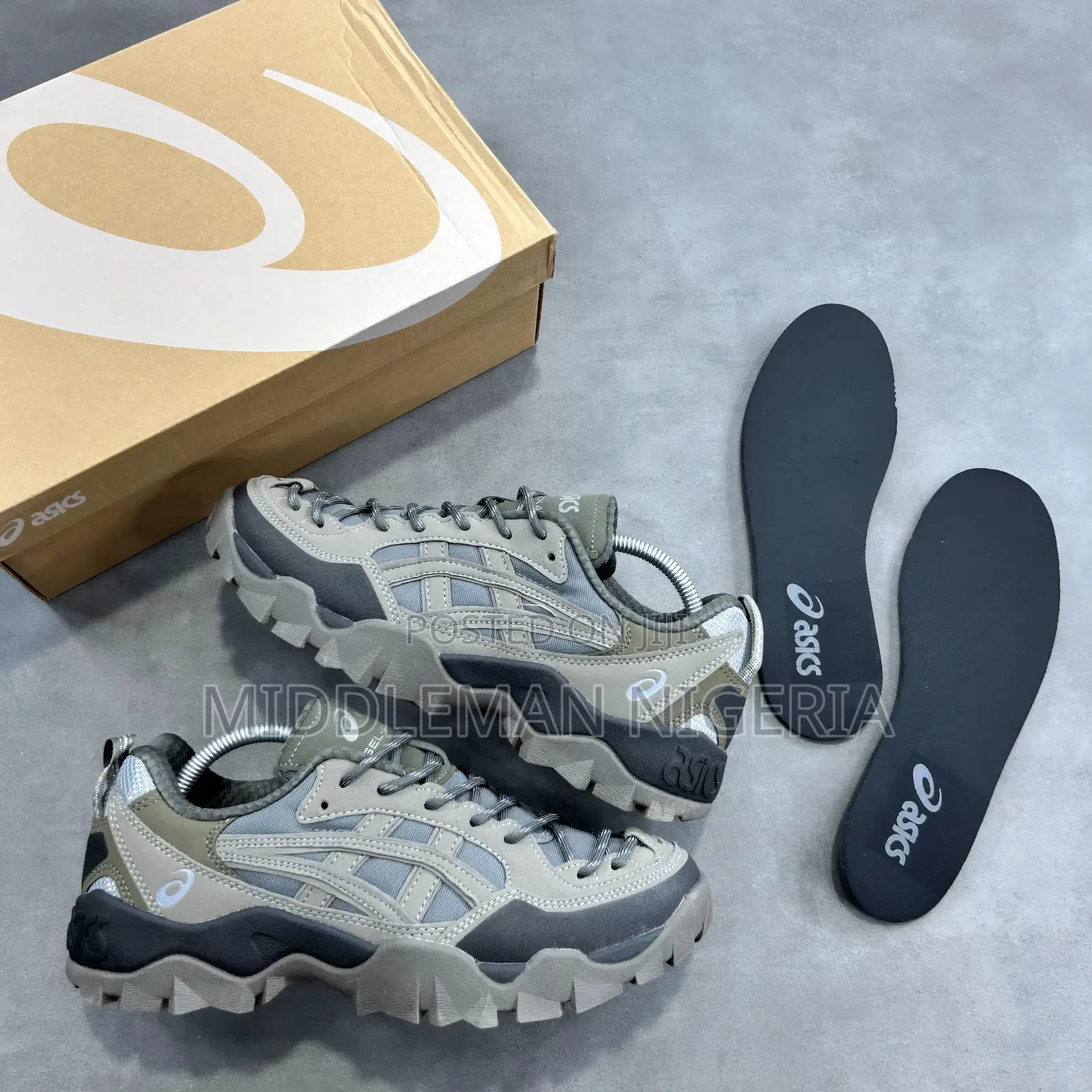 Asics U.Sage Gel-Pickax Modern Safari ‘Volcanic Grey’ Snks”*
