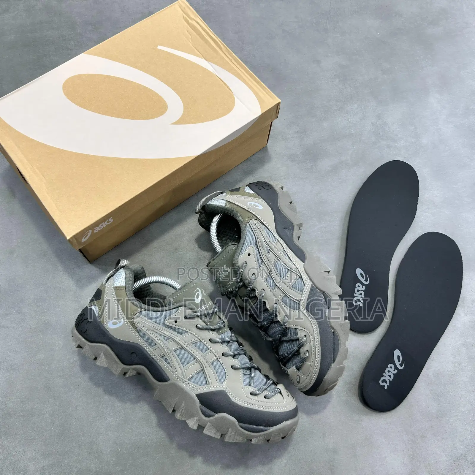 Asics U.Sage Gel-Pickax Modern Safari ‘Volcanic Grey’ Snks”*