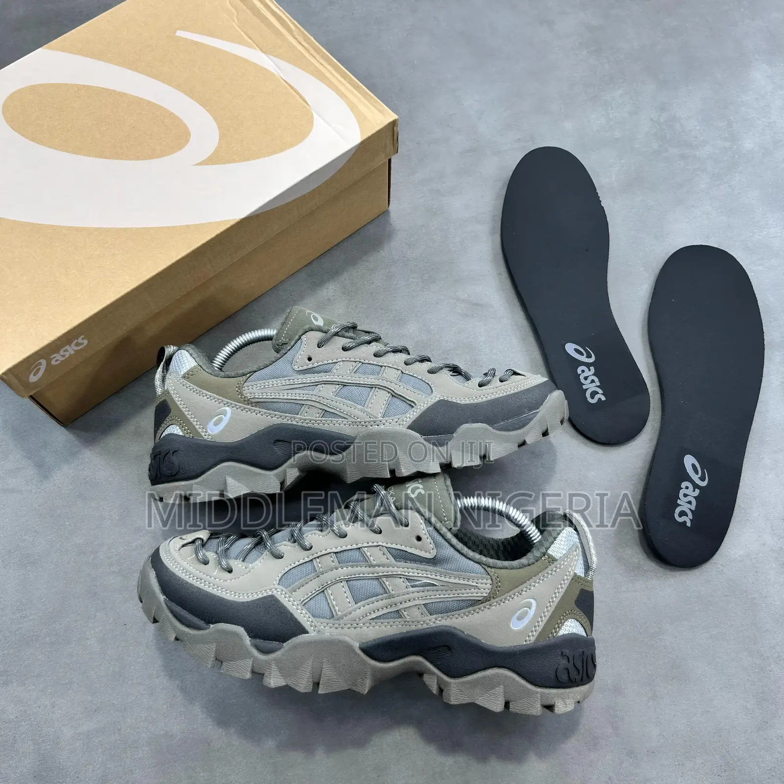 Asics U.Sage Gel-Pickax Modern Safari ‘Volcanic Grey’ Snks”*