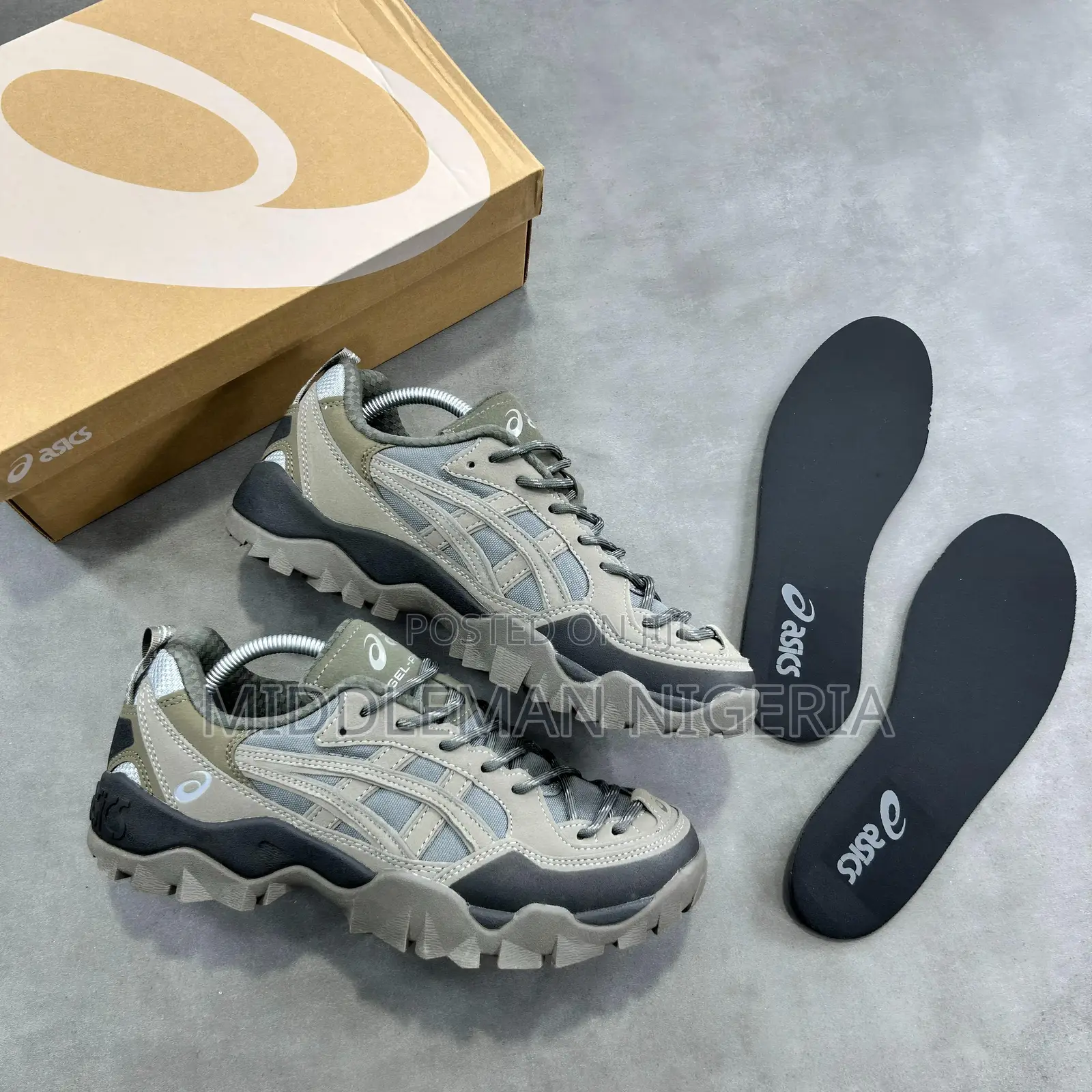 Asics U.Sage Gel-Pickax Modern Safari ‘Volcanic Grey’ Snks”*