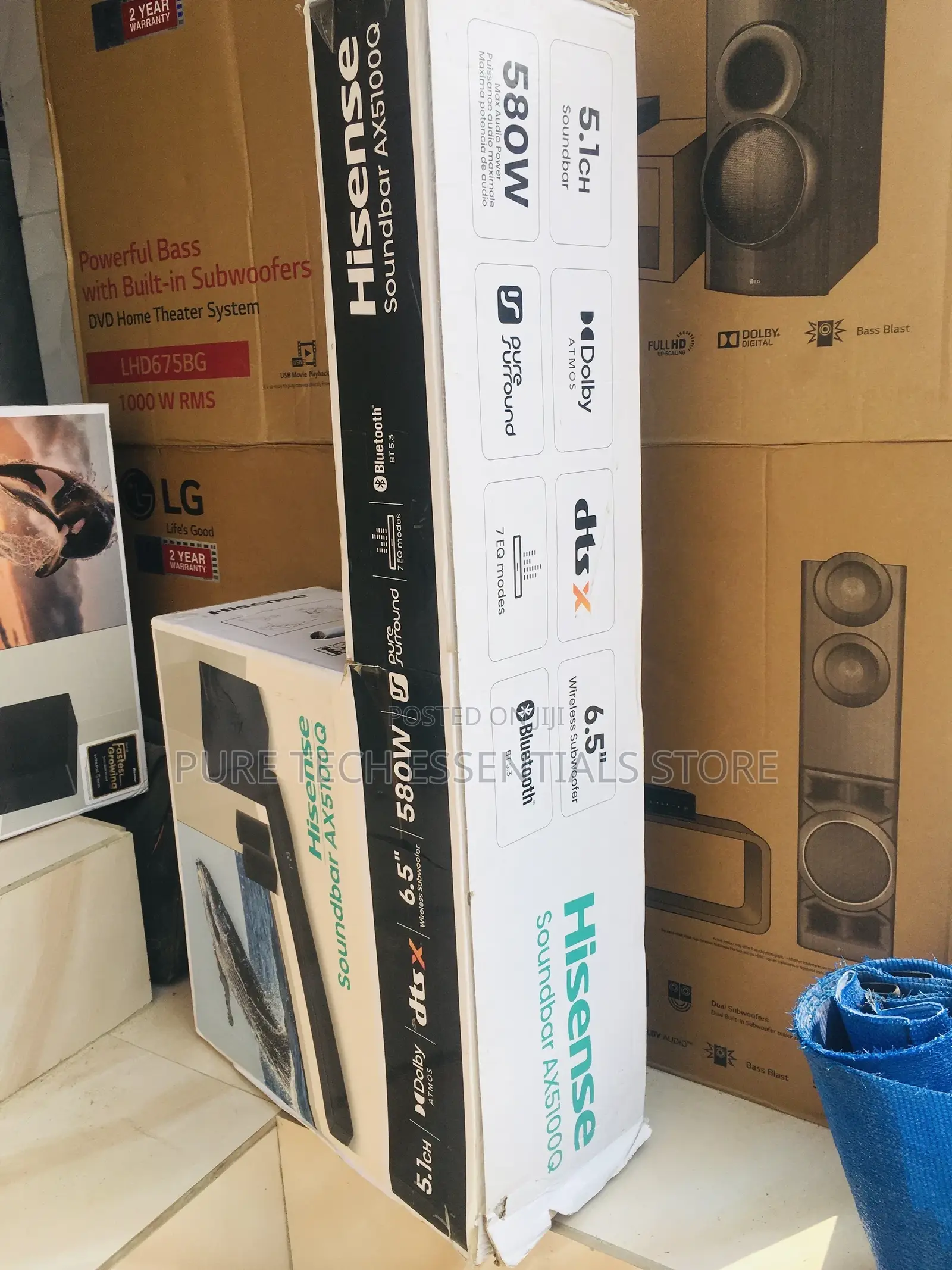 New Hisense 580watt Soundbar Subwoofer