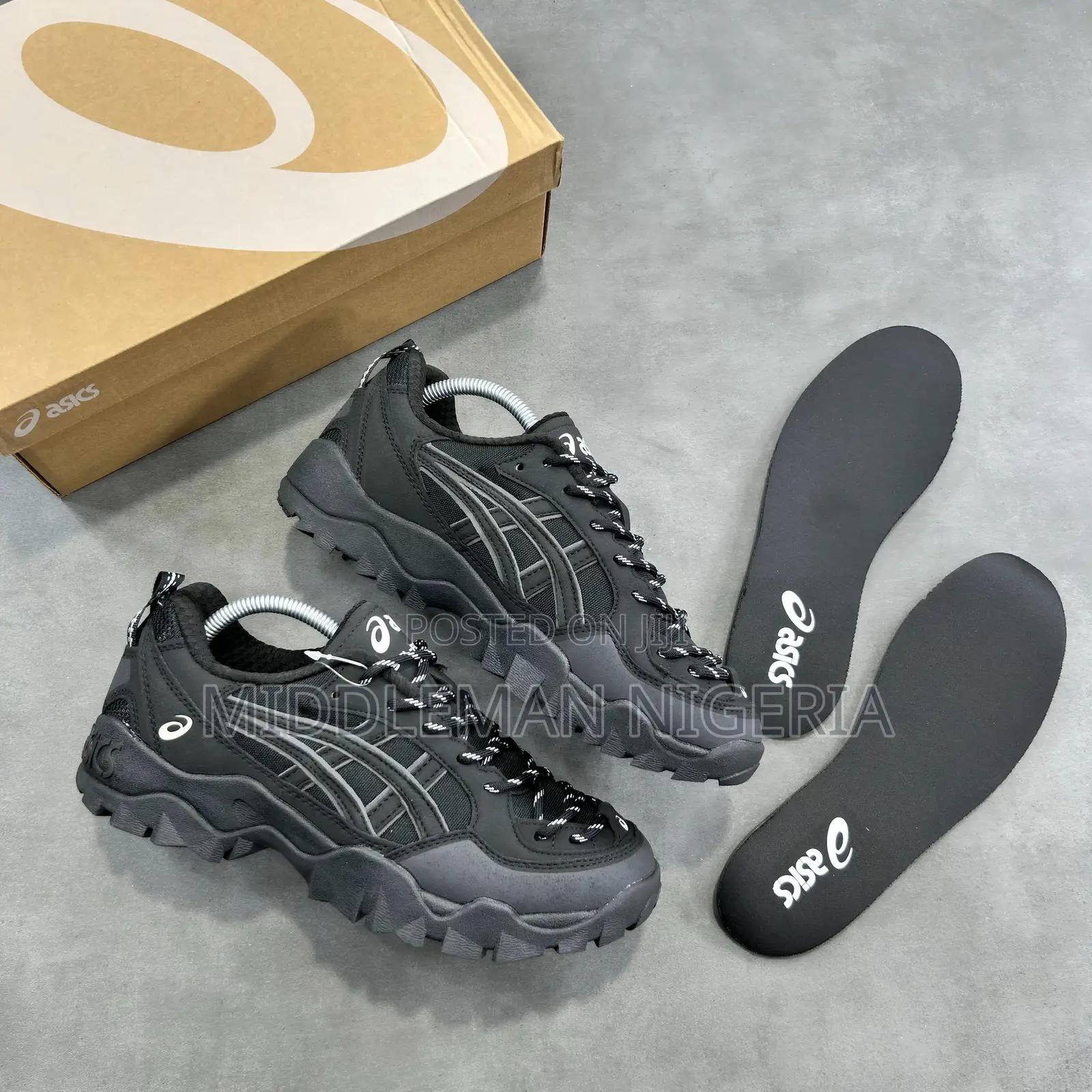 Asics U.Sage Gel-Pickax Modern Safari Black Snks”*