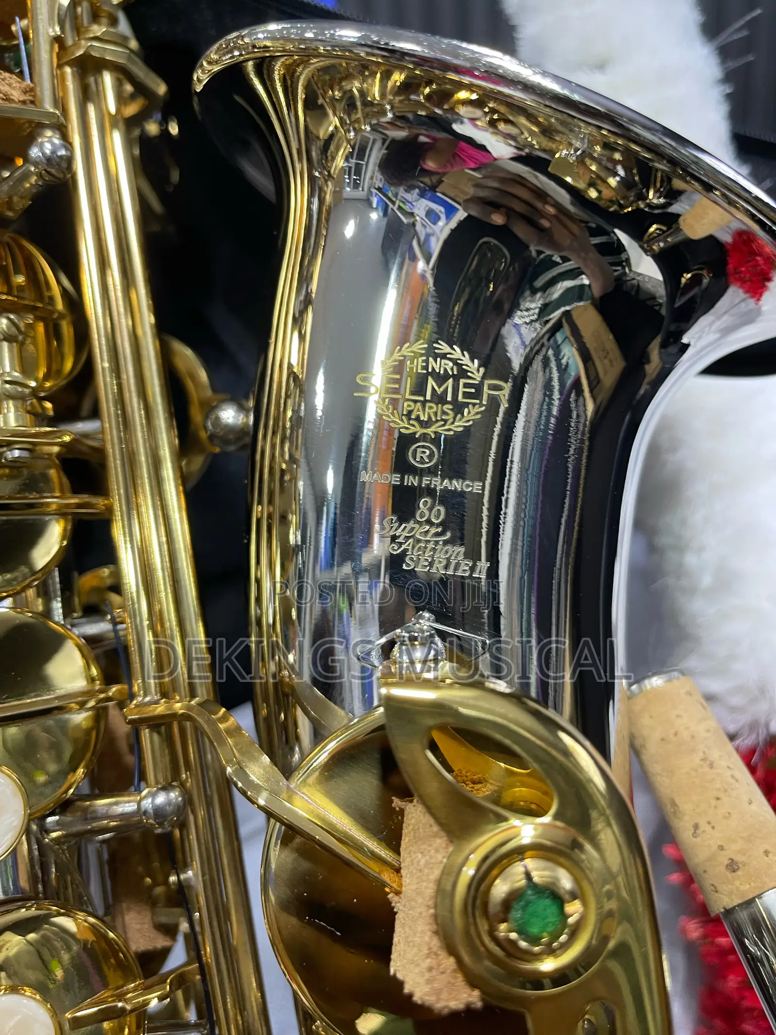 Henri Selmer Paris Alto Saxophone Gold-silver