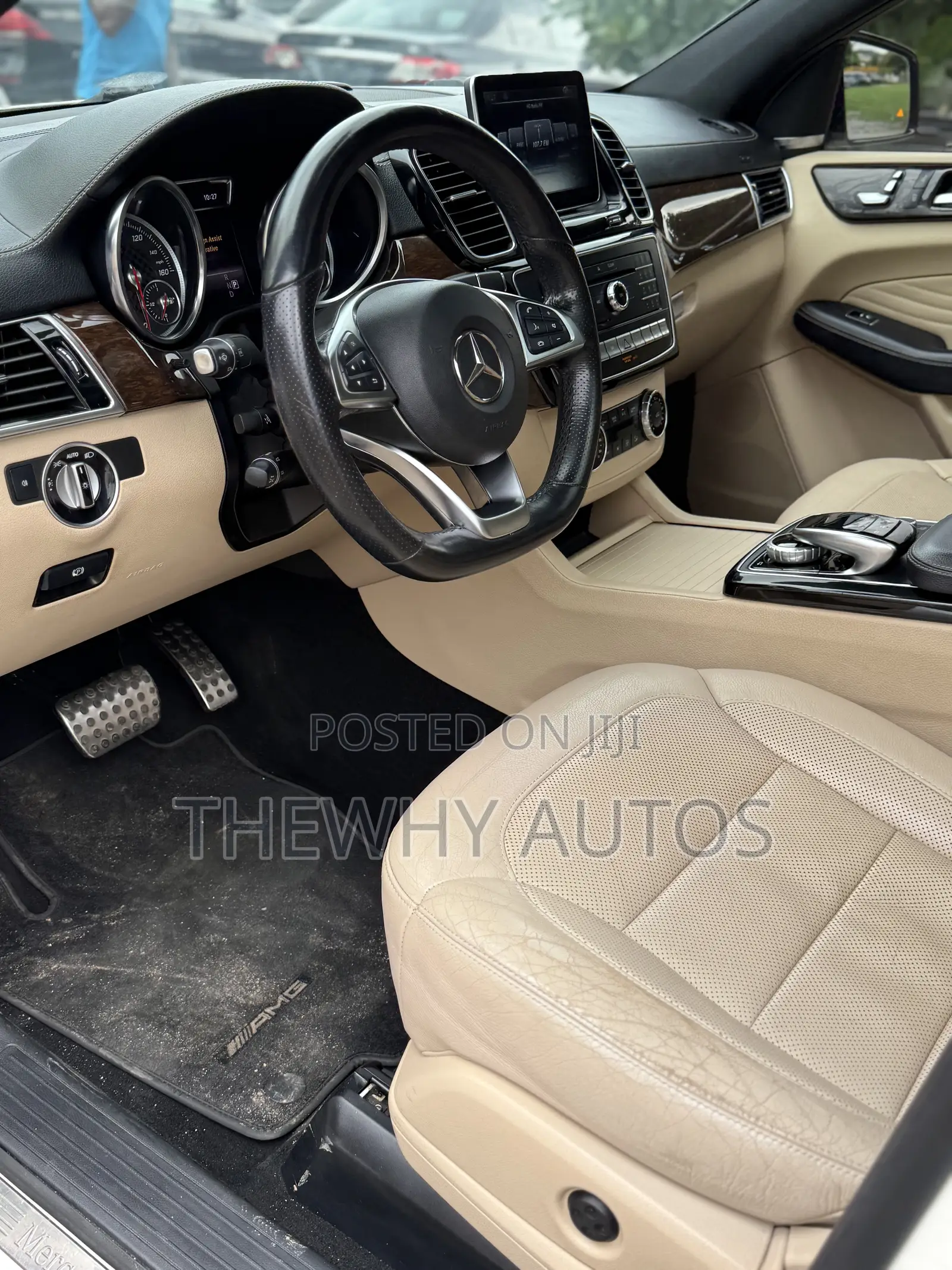 Mercedes-Benz GLE-Class 2015 White