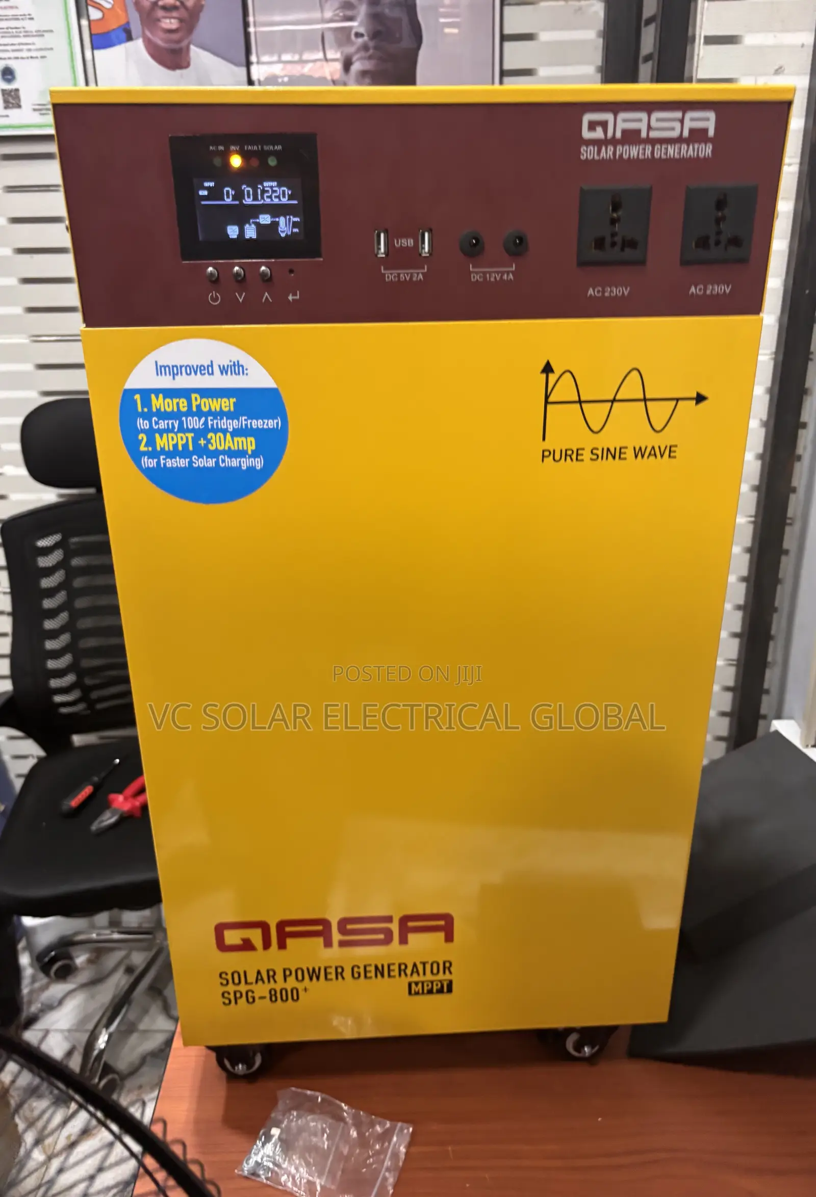 Your Quality Qasa Spg800w With 2pieces of 450w Solar Panels