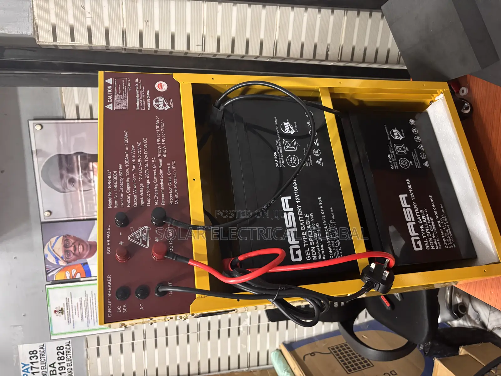 Your Quality Qasa Spg800w With 2pieces of 450w Solar Panels