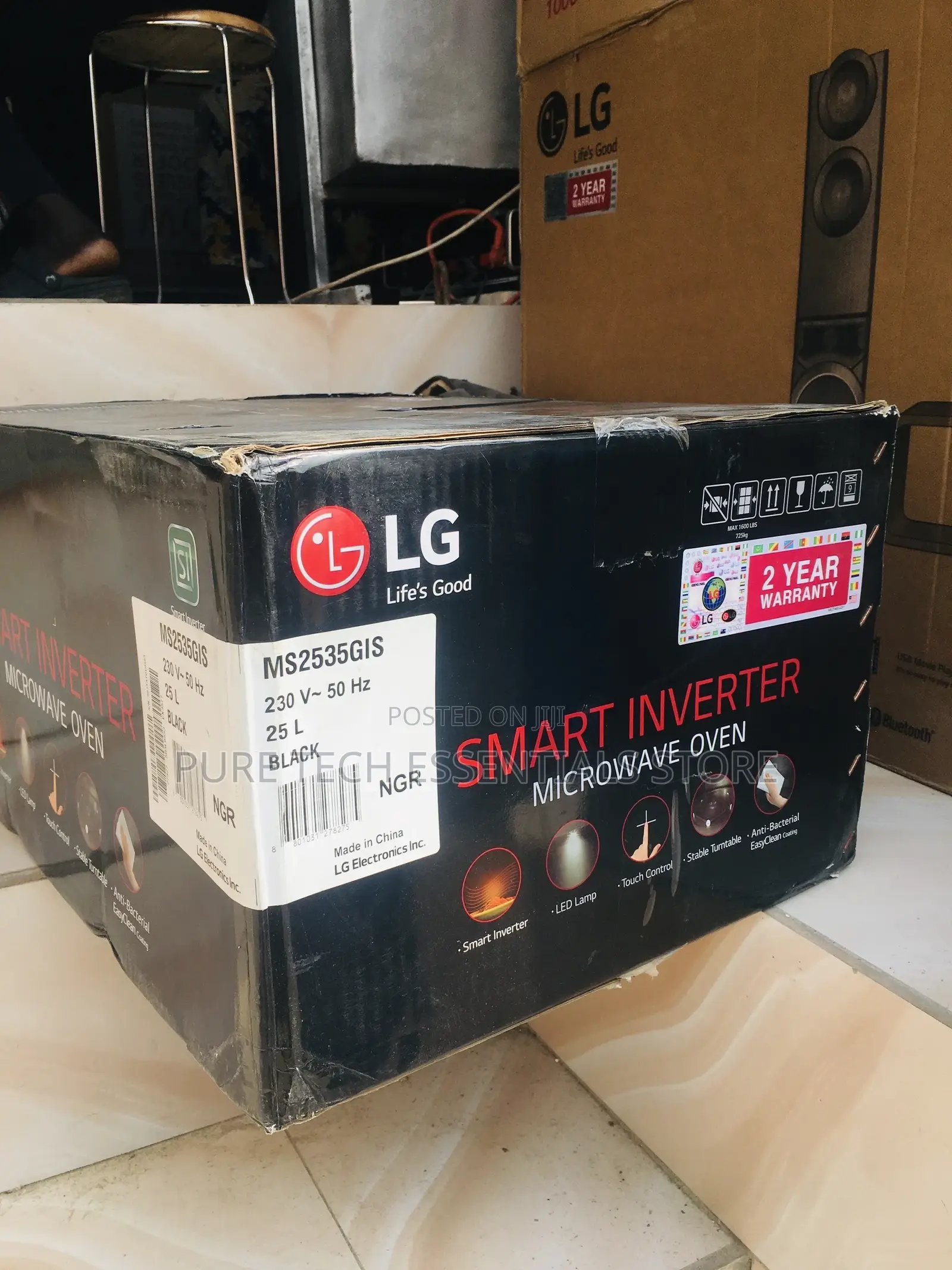 New Lg 25liters Inverter Microwave Oven