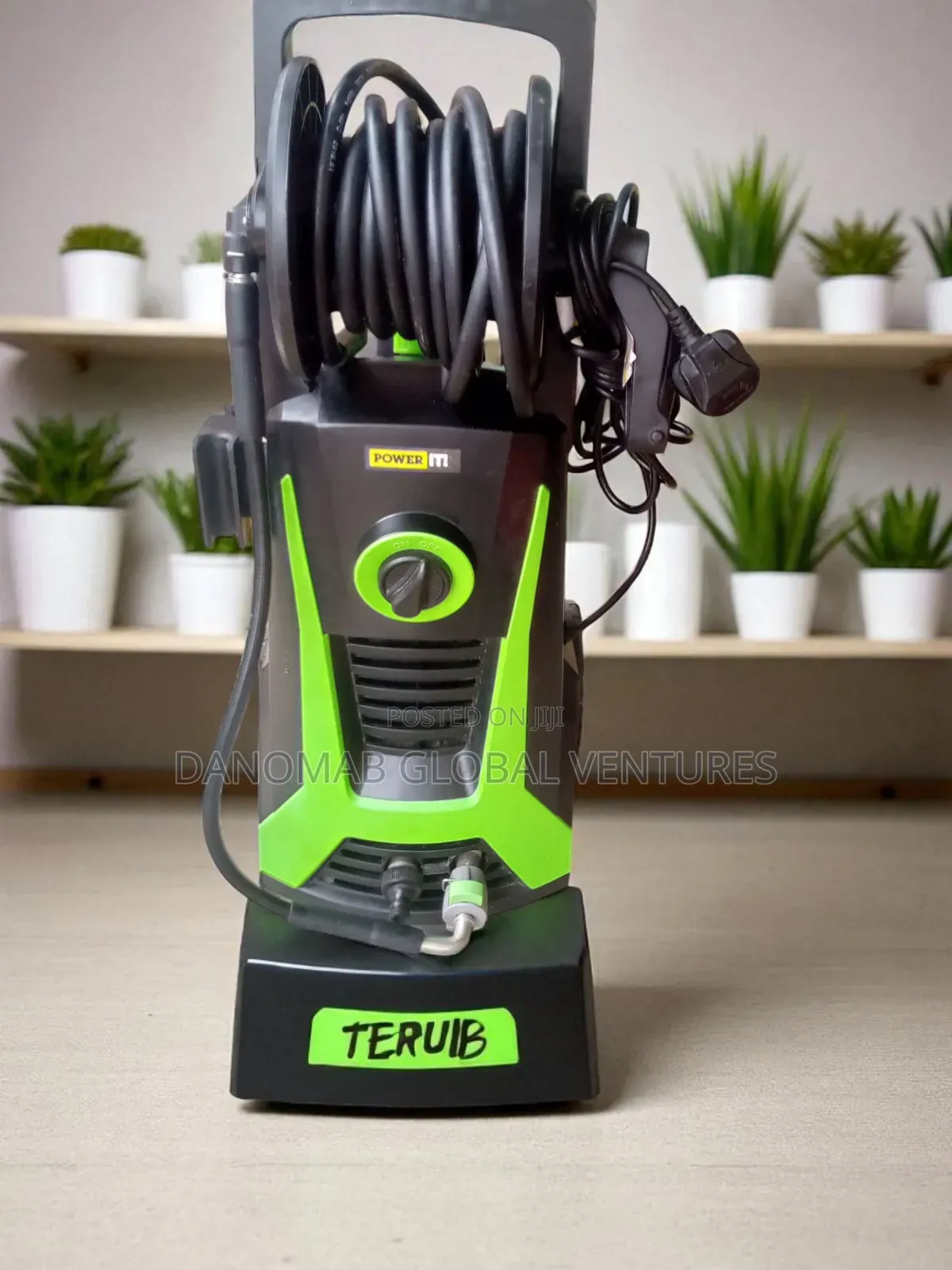 Power-It High Pressure Washer With Inbuilt Soap Tank