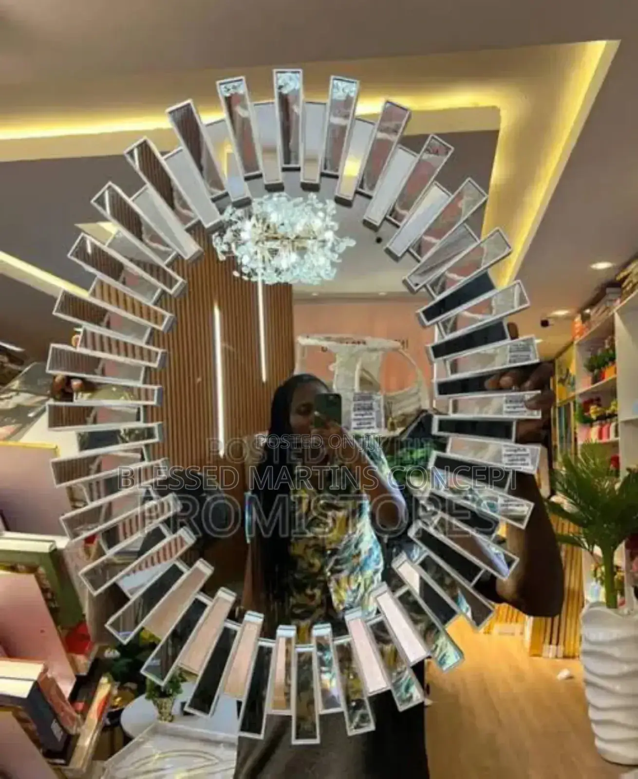 Executive Round Shaped Mirror.Size:75cm*75cm