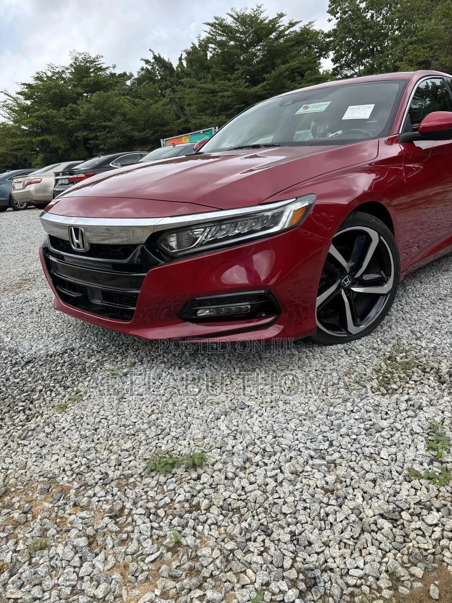 Honda Accord Sport 2018 Red