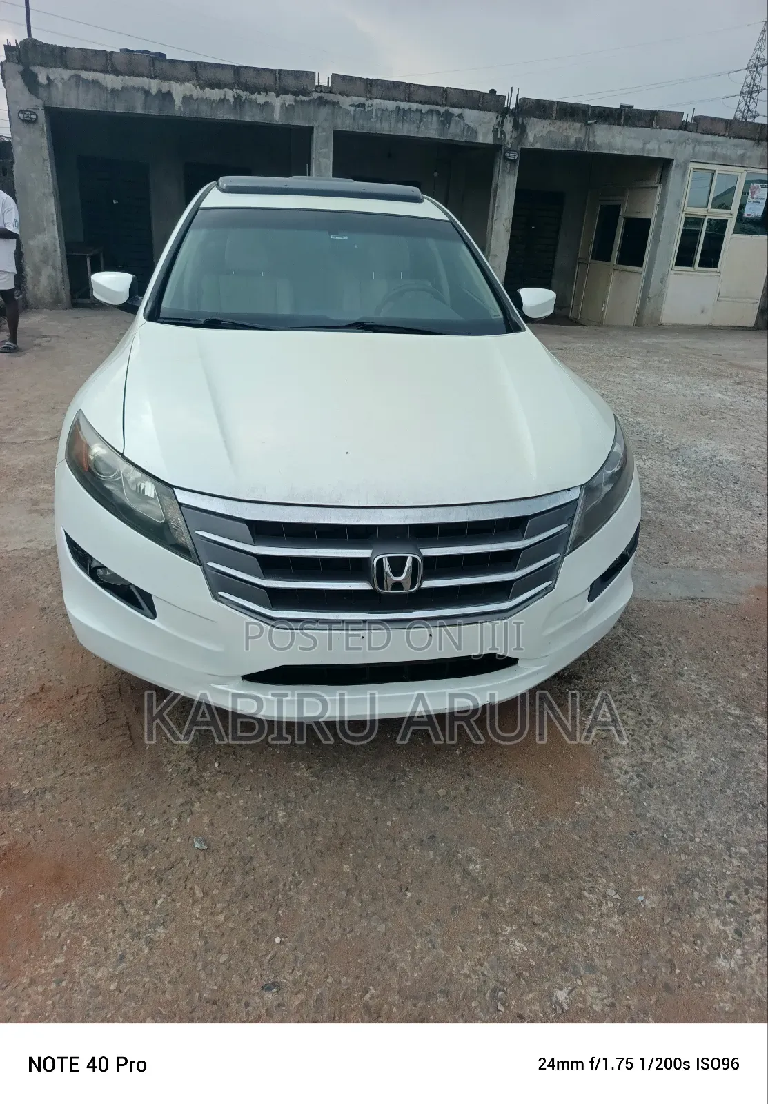 Honda Accord Crosstour 2009 White