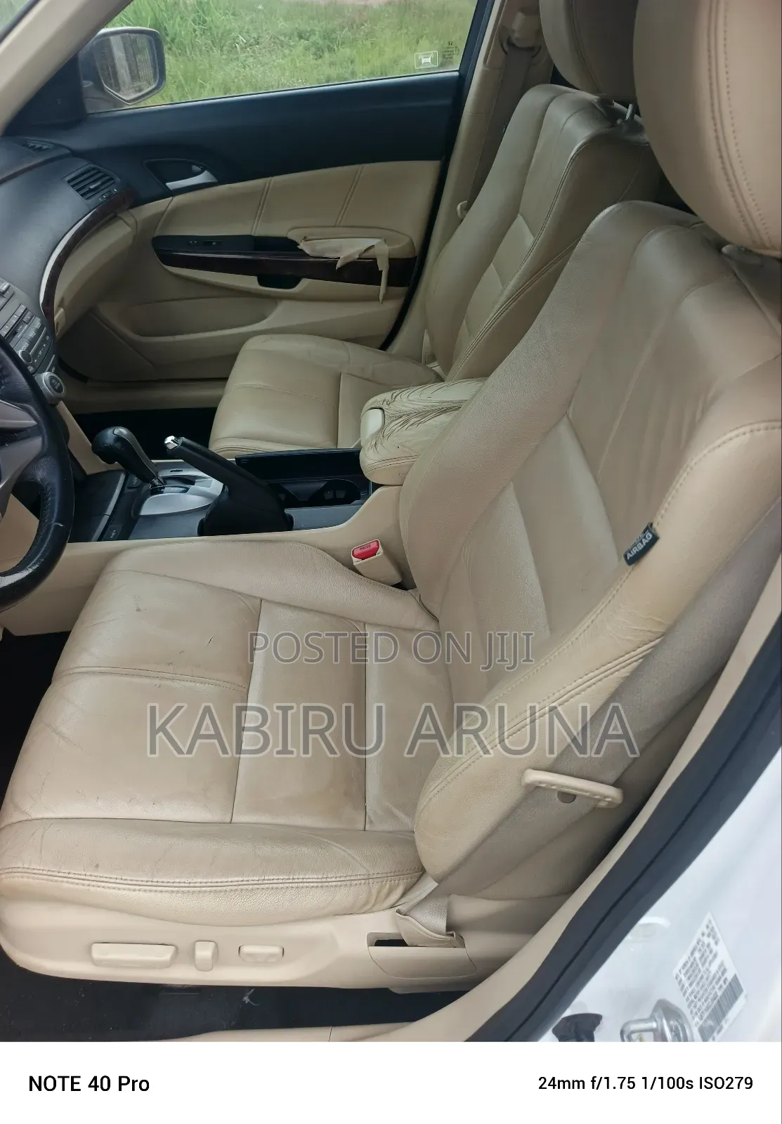 Honda Accord Crosstour 2009 White