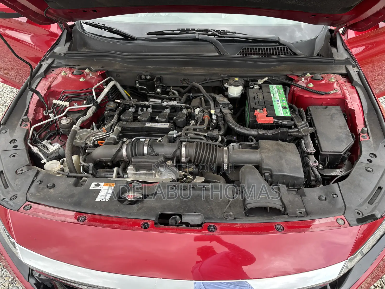 Honda Accord Sport 2018 Red