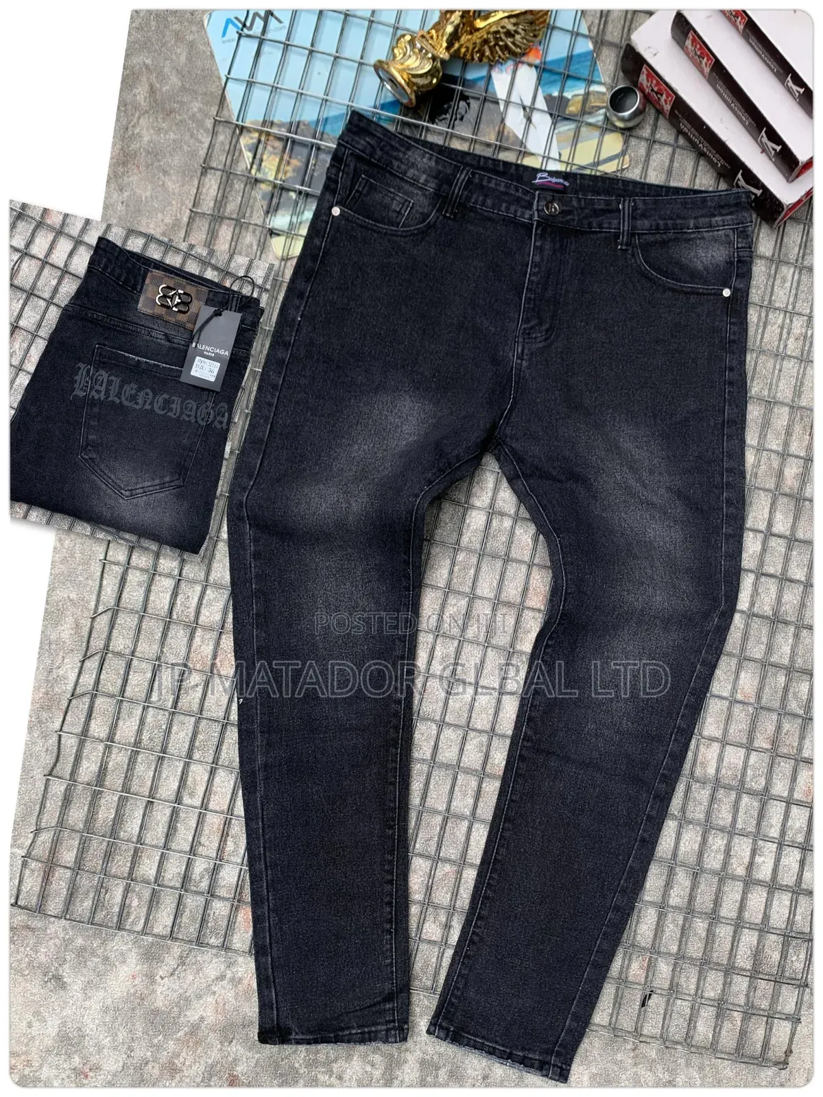 Trendy Pattern Jeans Stock Wear