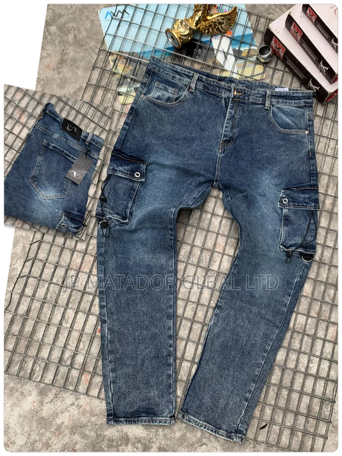 Trendy Pattern Jeans Stock Wear