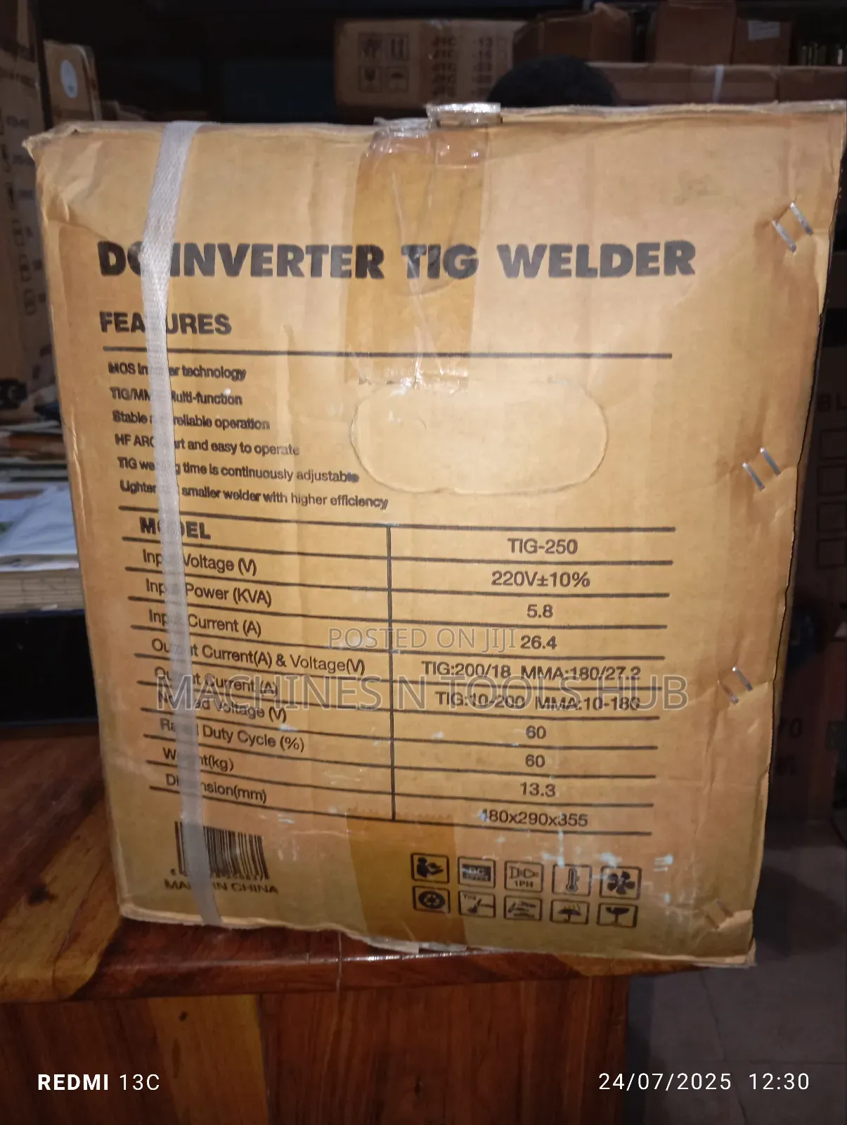 Edon Tig-250 Smart Inverter Welder