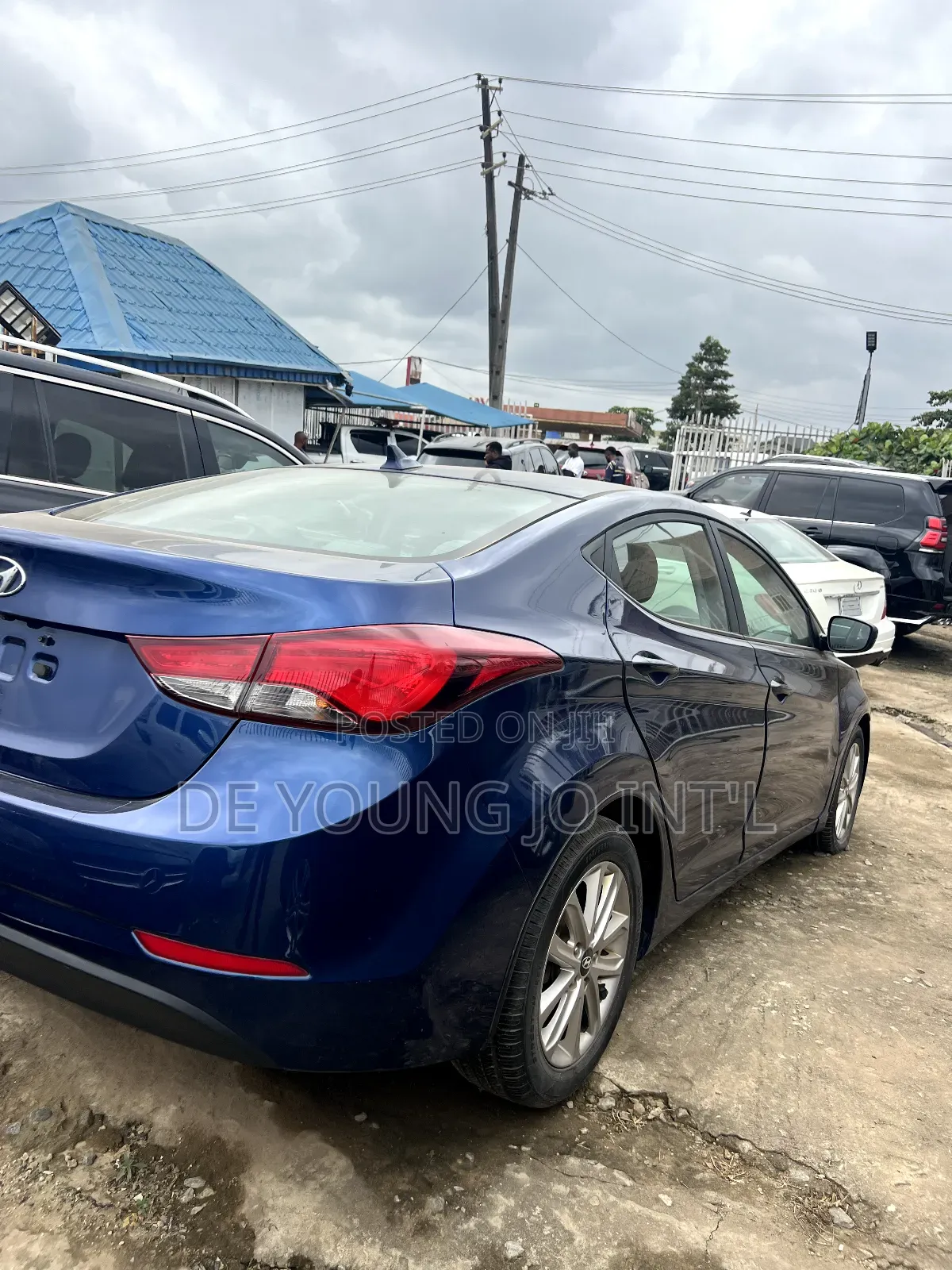 Hyundai Elantra 2015 Blue