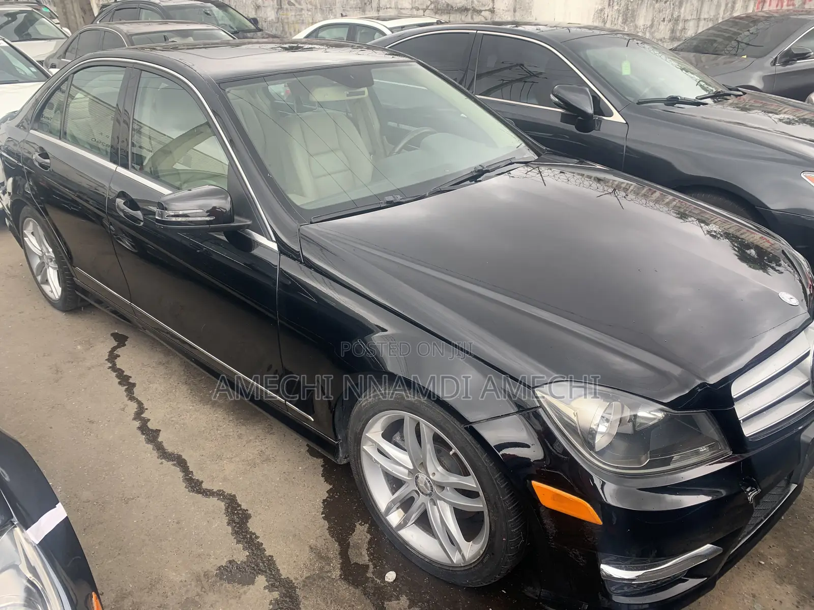Mercedes-Benz C300 Luxury 4Matic Sedan AWD (3.5L 6cyl 7A) 2013 Black