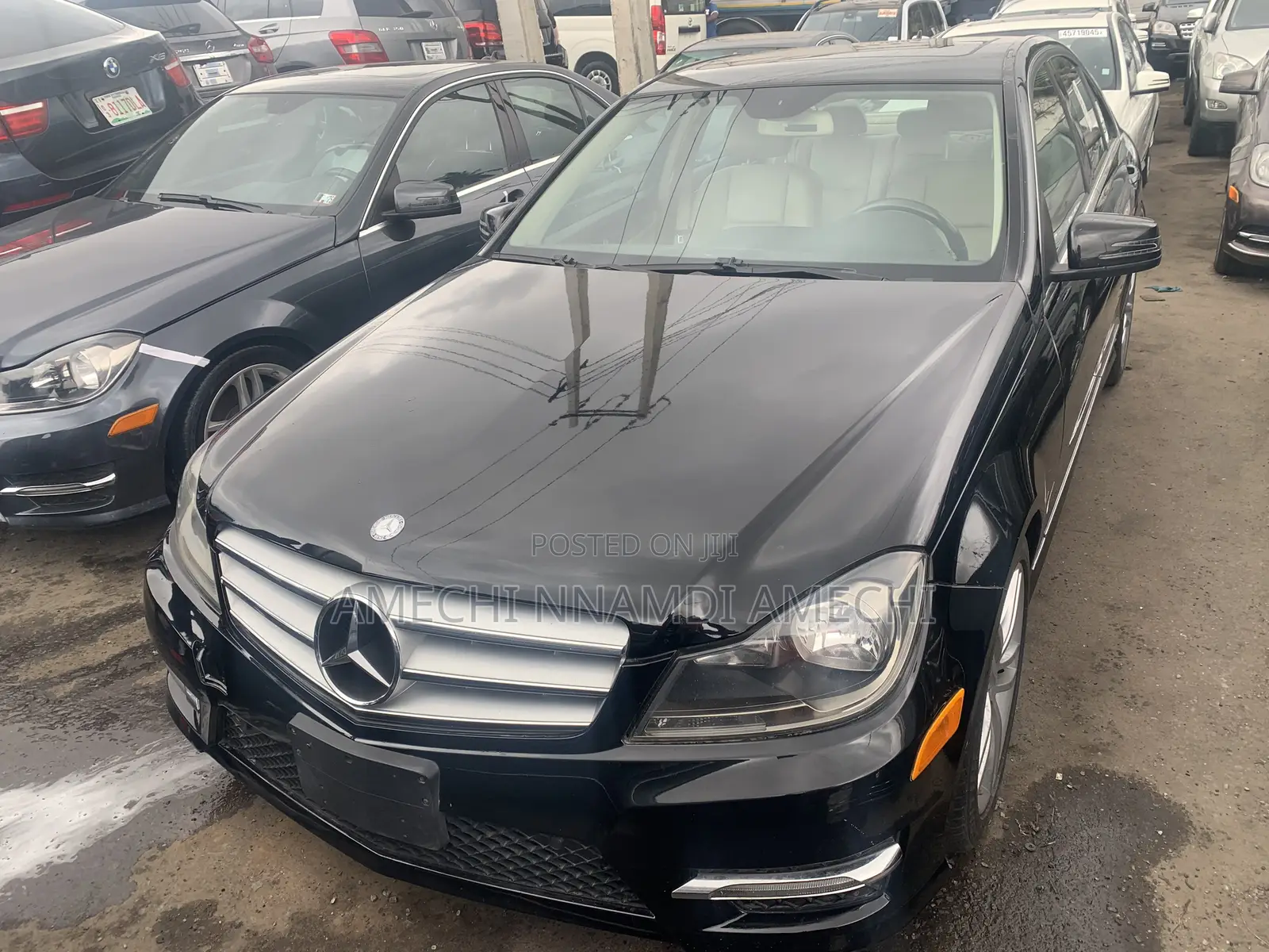 Mercedes-Benz C300 Luxury 4Matic Sedan AWD (3.5L 6cyl 7A) 2013 Black
