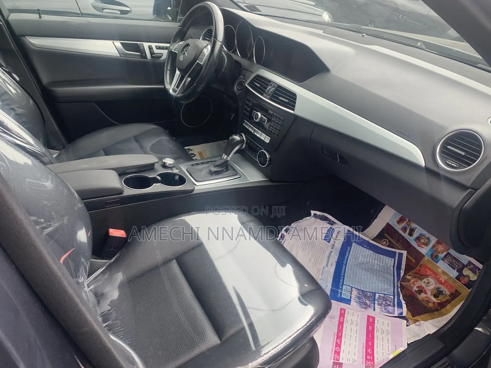 Mercedes-Benz C300 Luxury 4Matic Sedan AWD (3.5L 6cyl 7A) 2014 Gray
