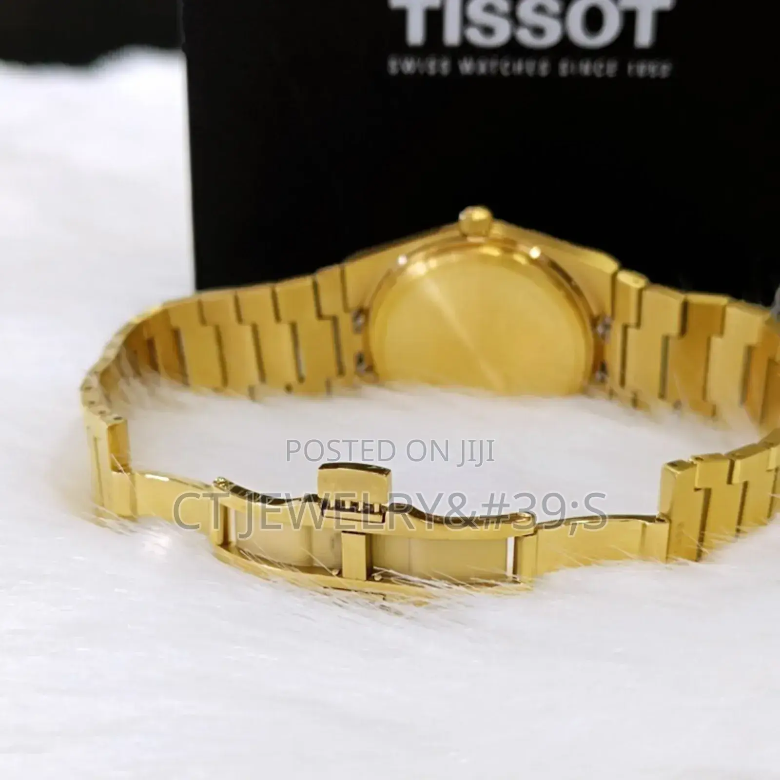 Men Tissot Classic Prx/316l Champagne Dial Watch (40mm)