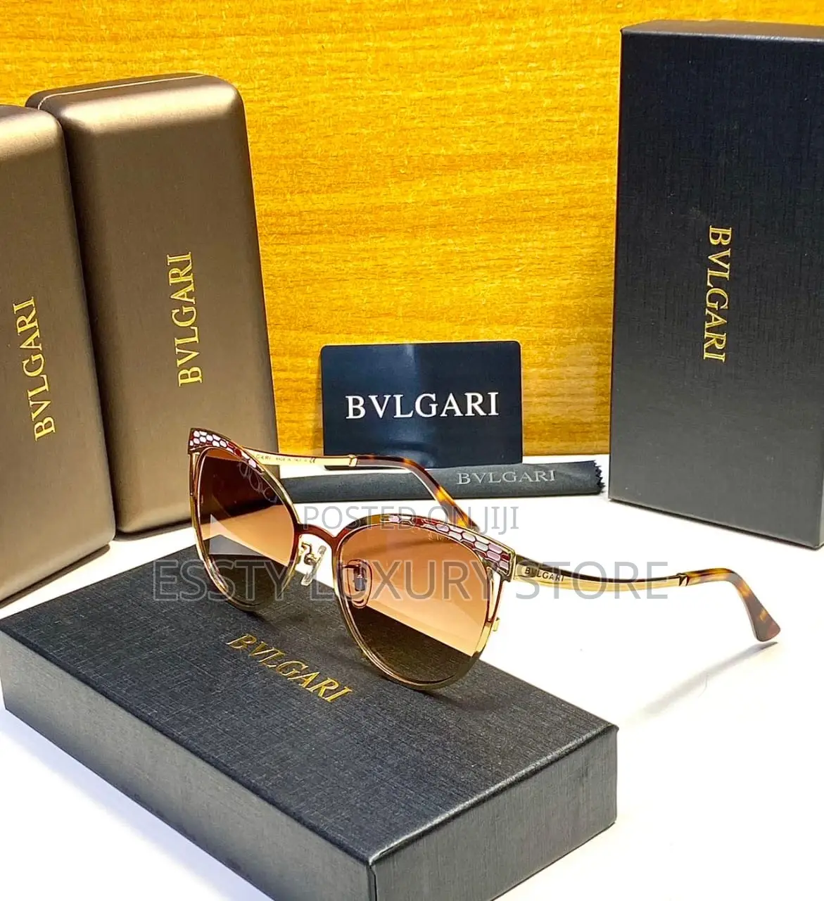 Bvlgari Quality Luxury Ladies Sunglasses