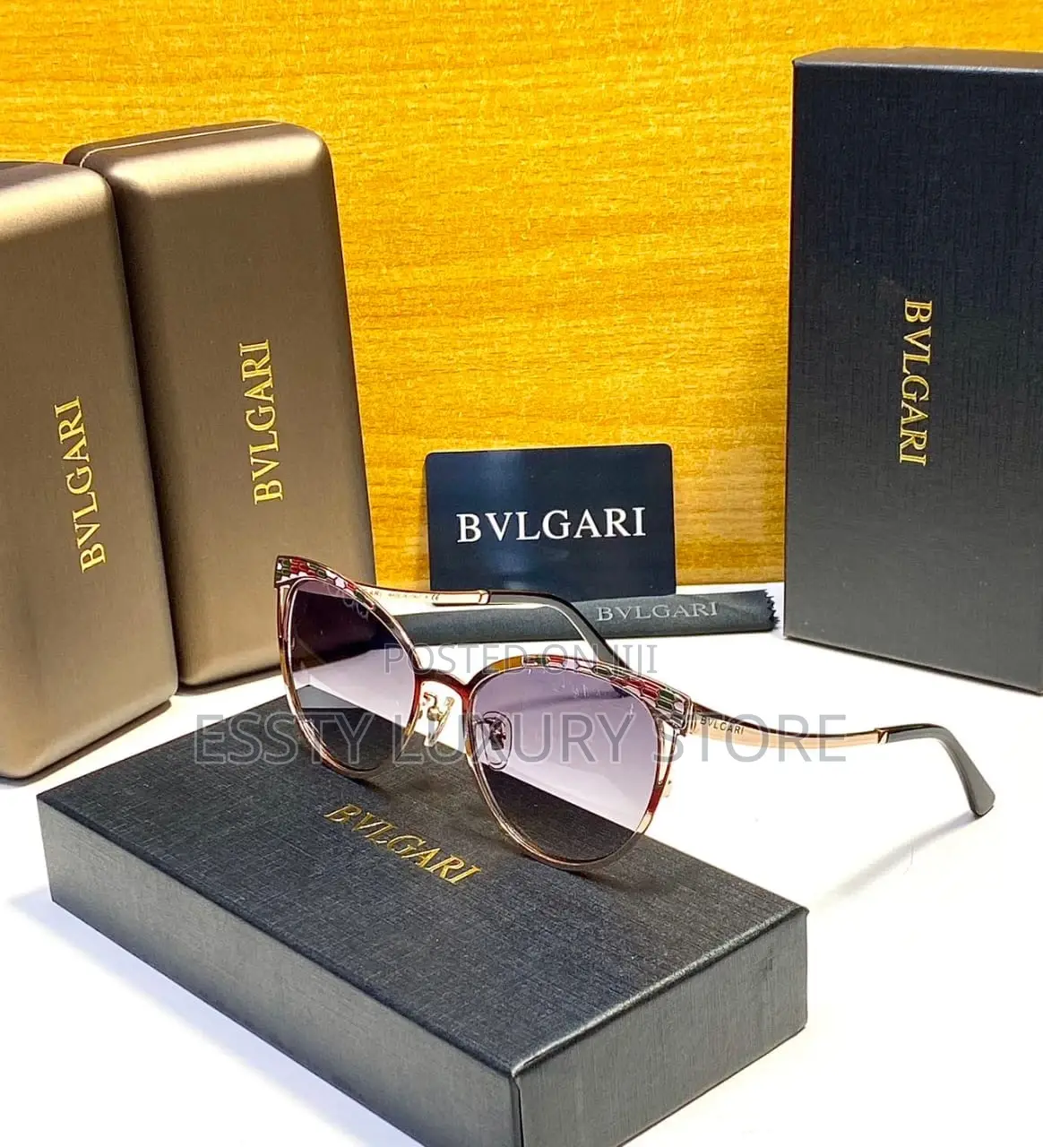 Bvlgari Quality Luxury Ladies Sunglasses