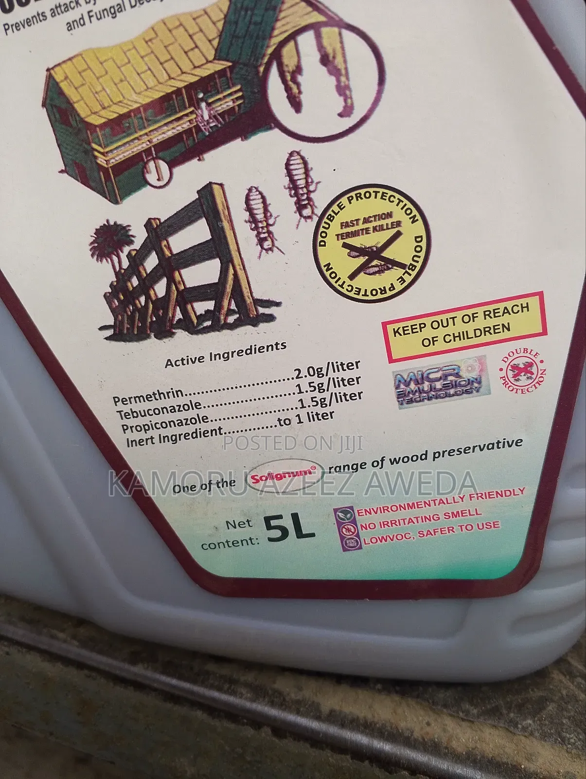 Solidgnum Wood Preservative 5l