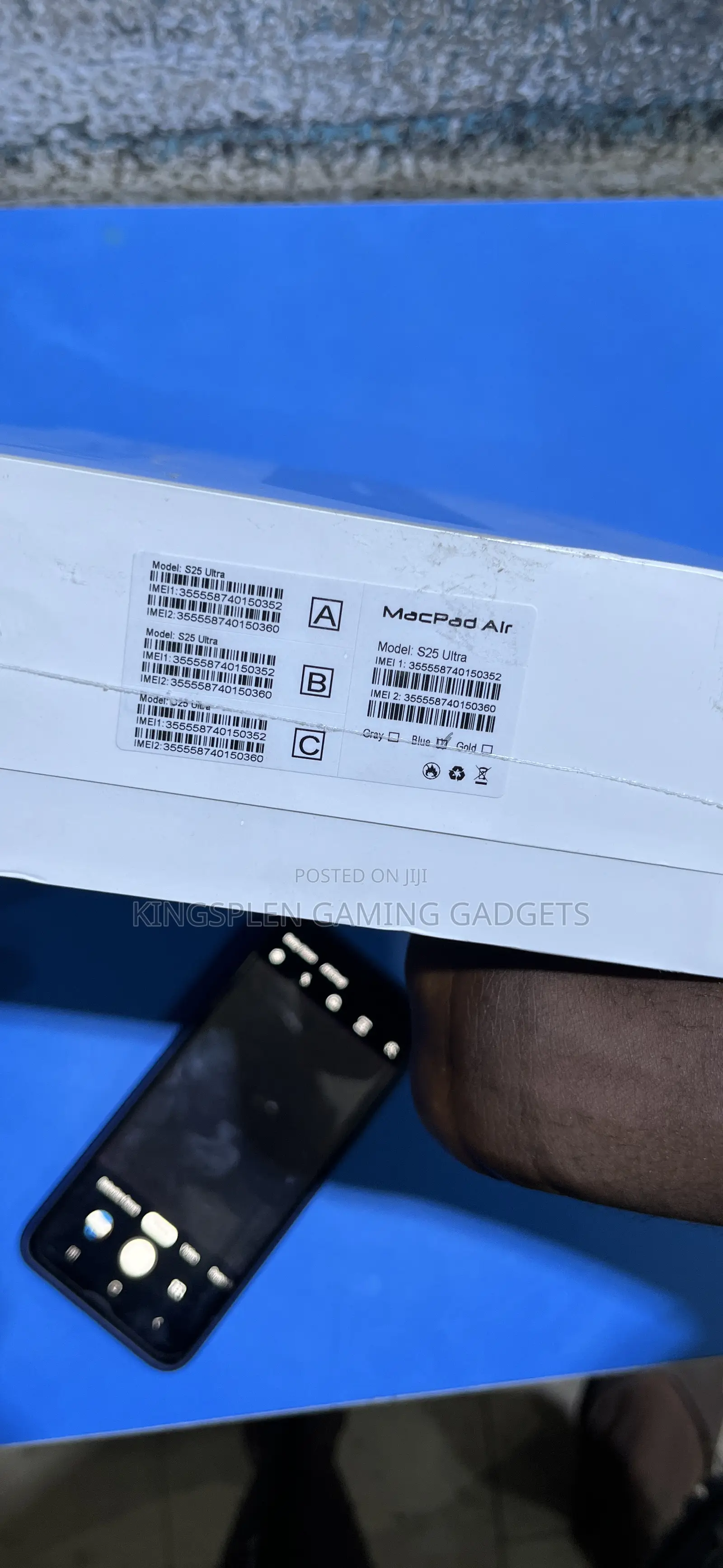 New MacPad Air S25 Ultra 1 TB Blue