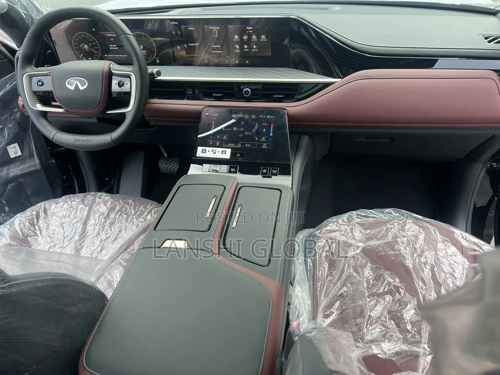 New Infiniti QX80 2025 Black
