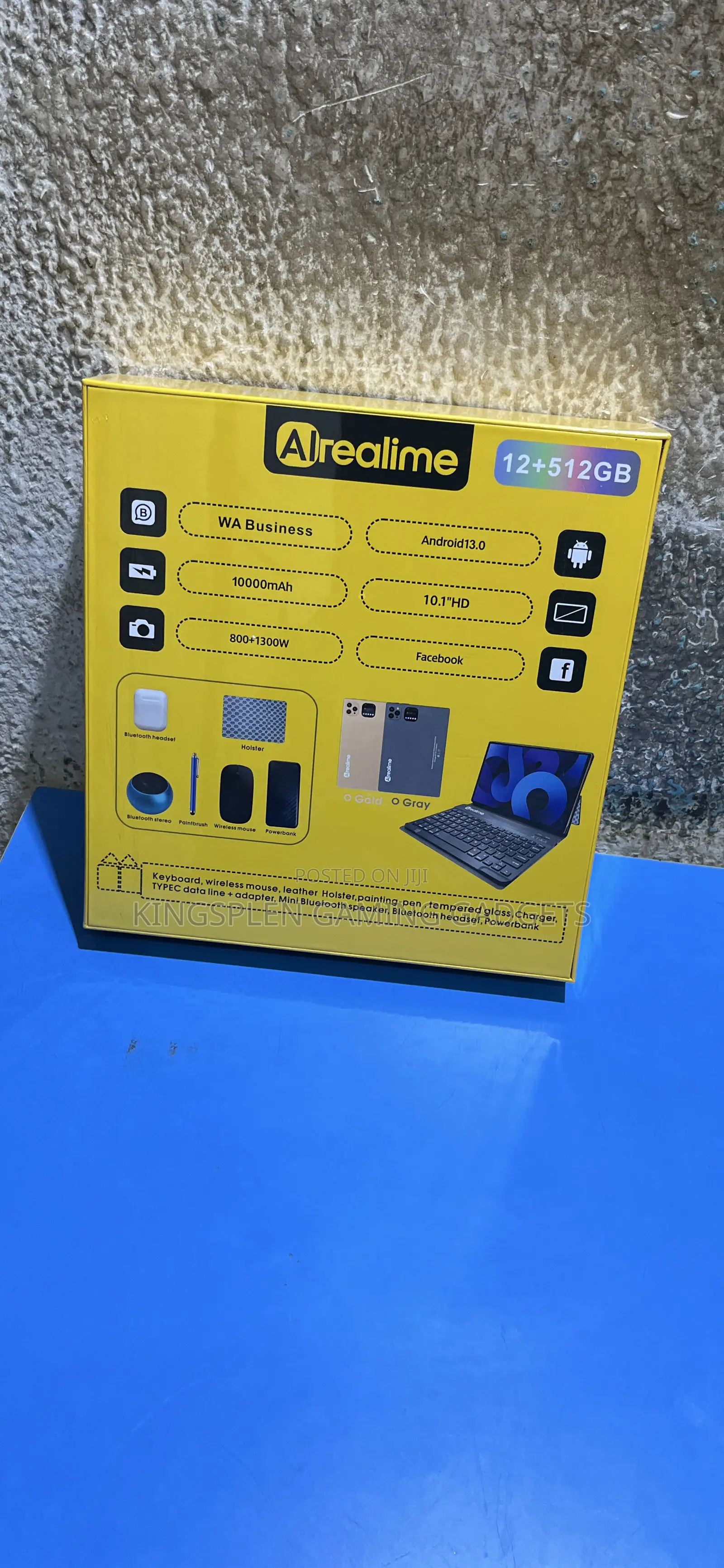 New Realme Pad 55 Ultra 512 GB Gray