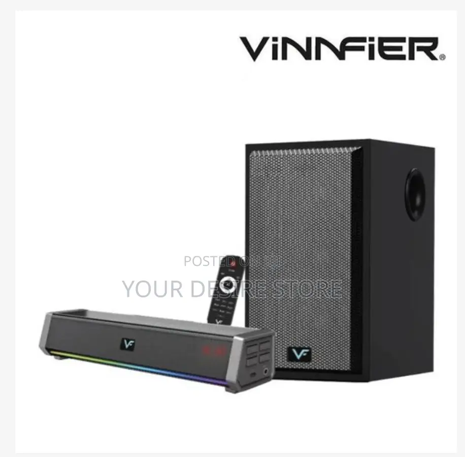 Hyperbar 1100 Soundbar With Bass Subwoofer 200w Hometheater
