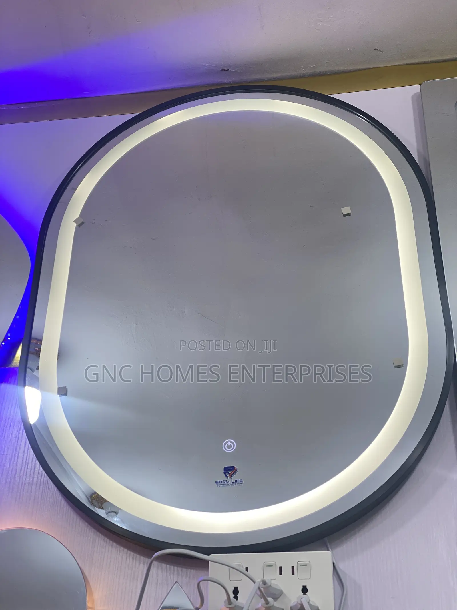 Black Frame Led Mirror