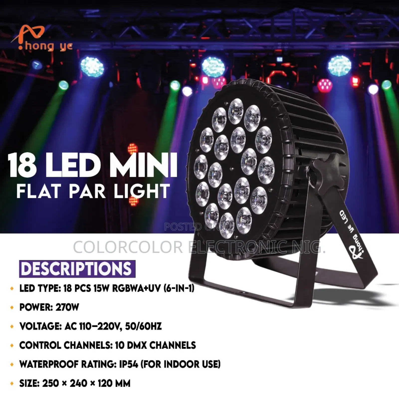 Flat Par Light