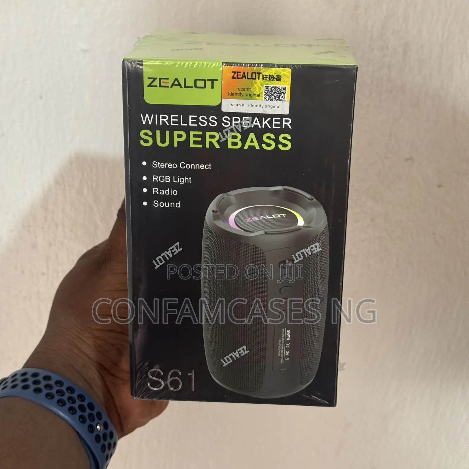 Zealot S61 Portable Wireless Speaker