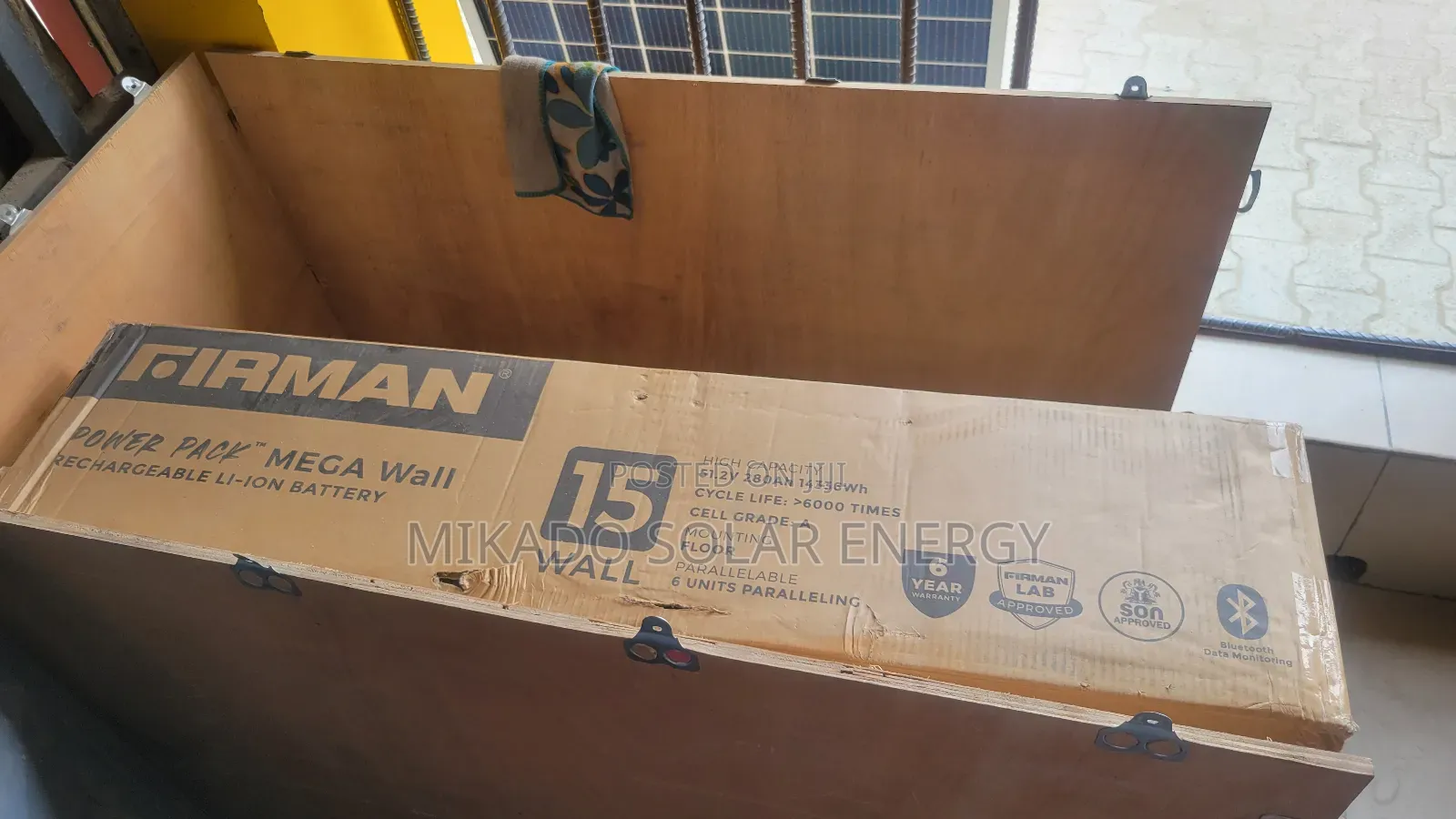 15kwh 51.2v Firman Lithium Iron Battery