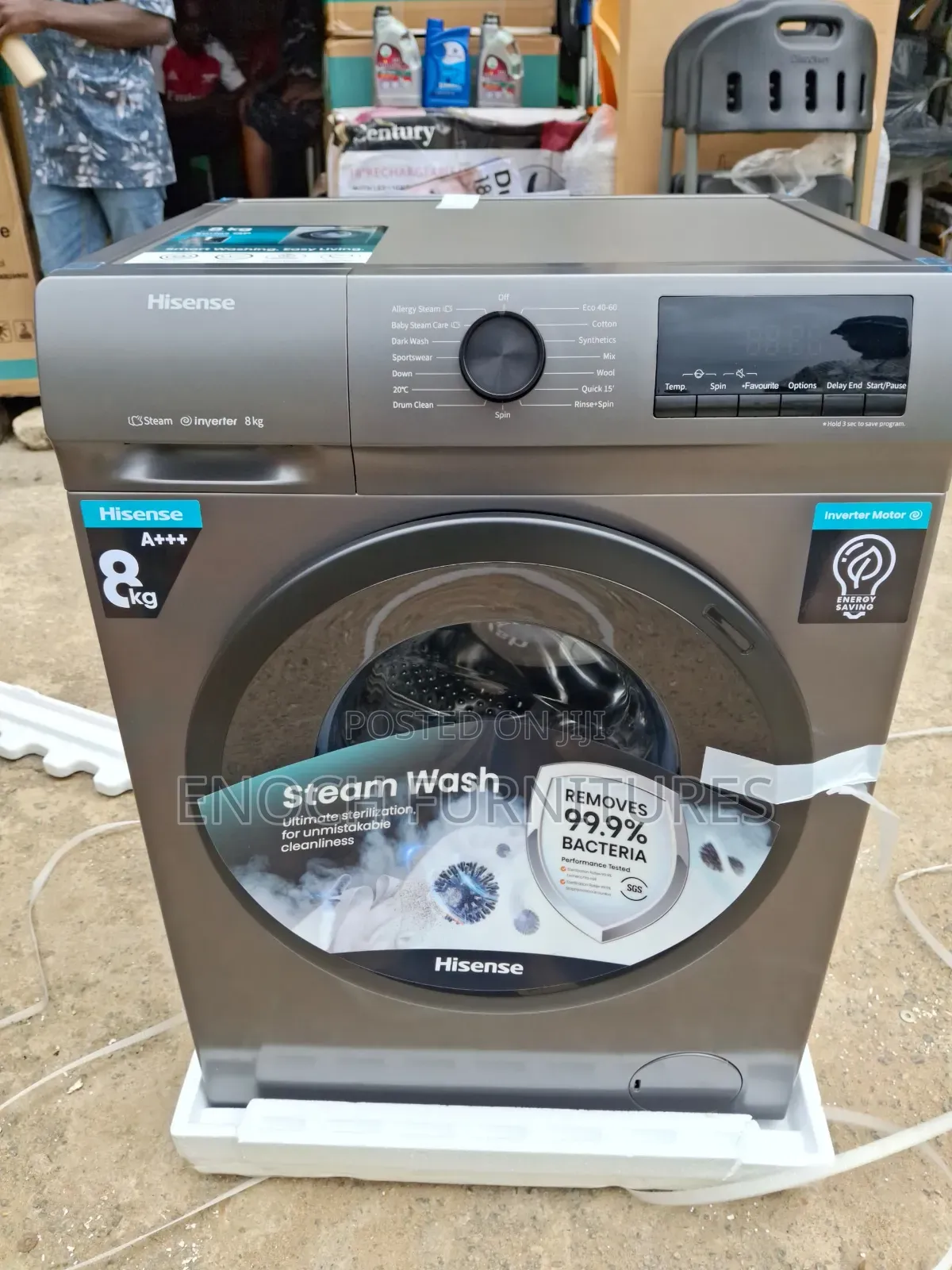 Hisense Washing Machine 8kg Wash and Spin