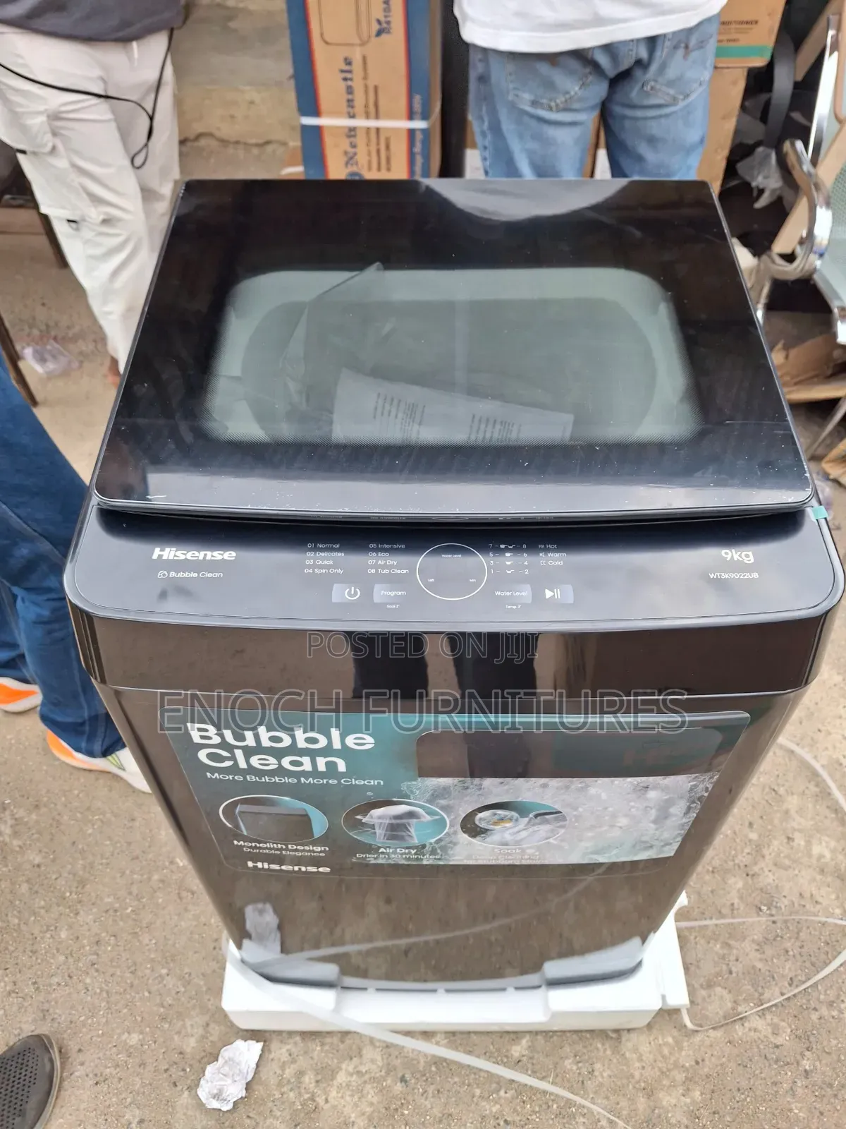 Hisense Washing Machine 9kg Wash and Spin
