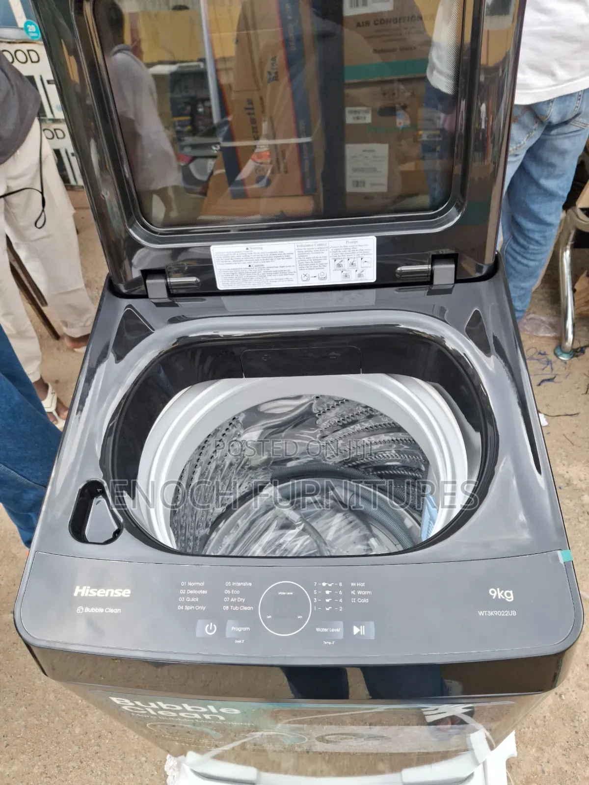 Hisense Washing Machine 9kg Wash and Spin