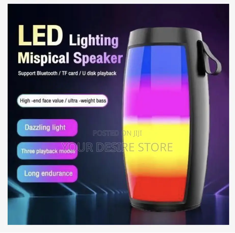 RGB Wireless Bluetooth Speaker Home Outdoor Portable