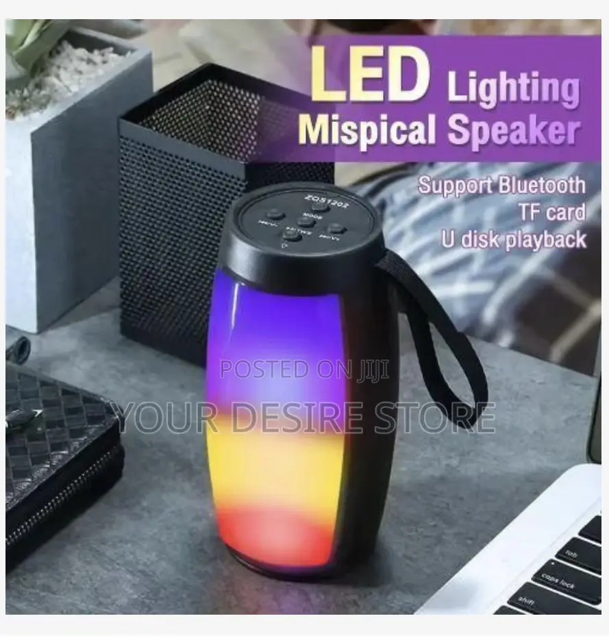 RGB Wireless Bluetooth Speaker Home Outdoor Portable