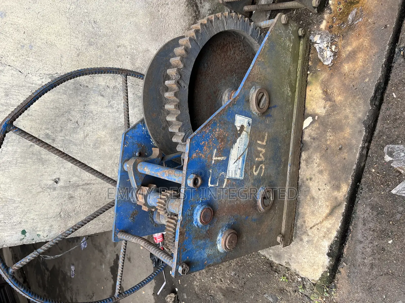 5ton Manual Crab Winch