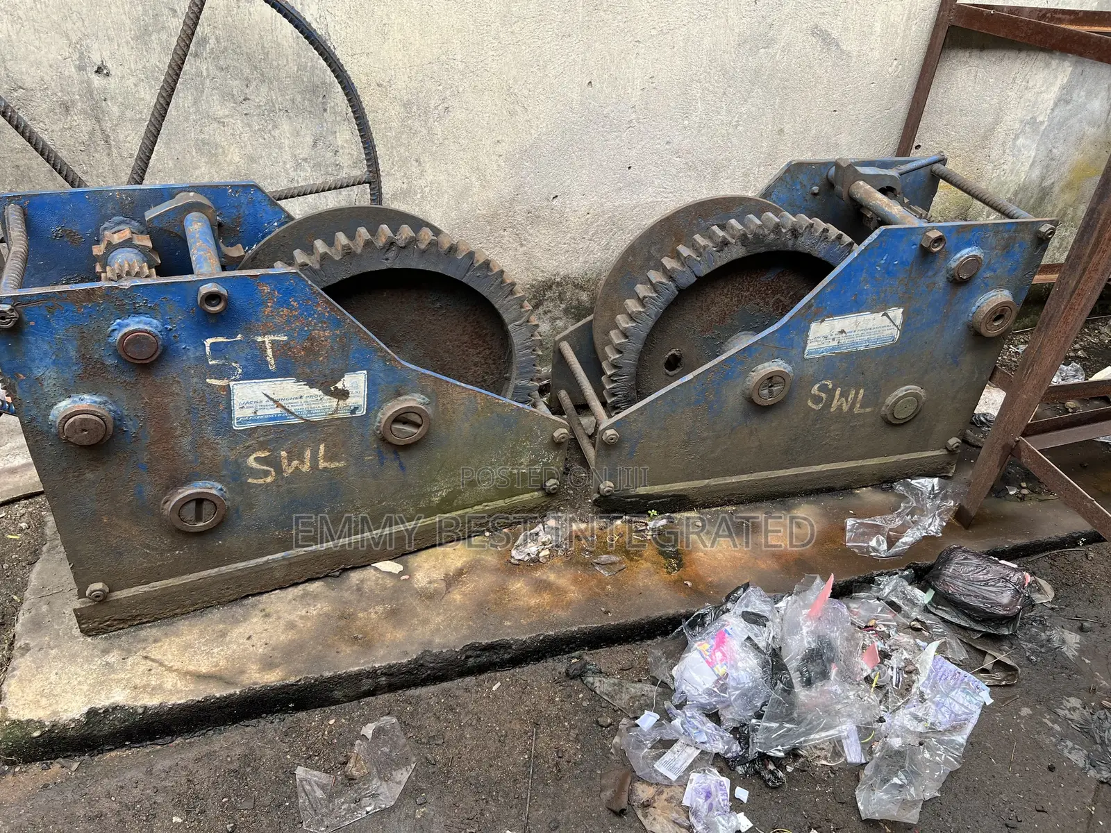 5ton Manual Crab Winch