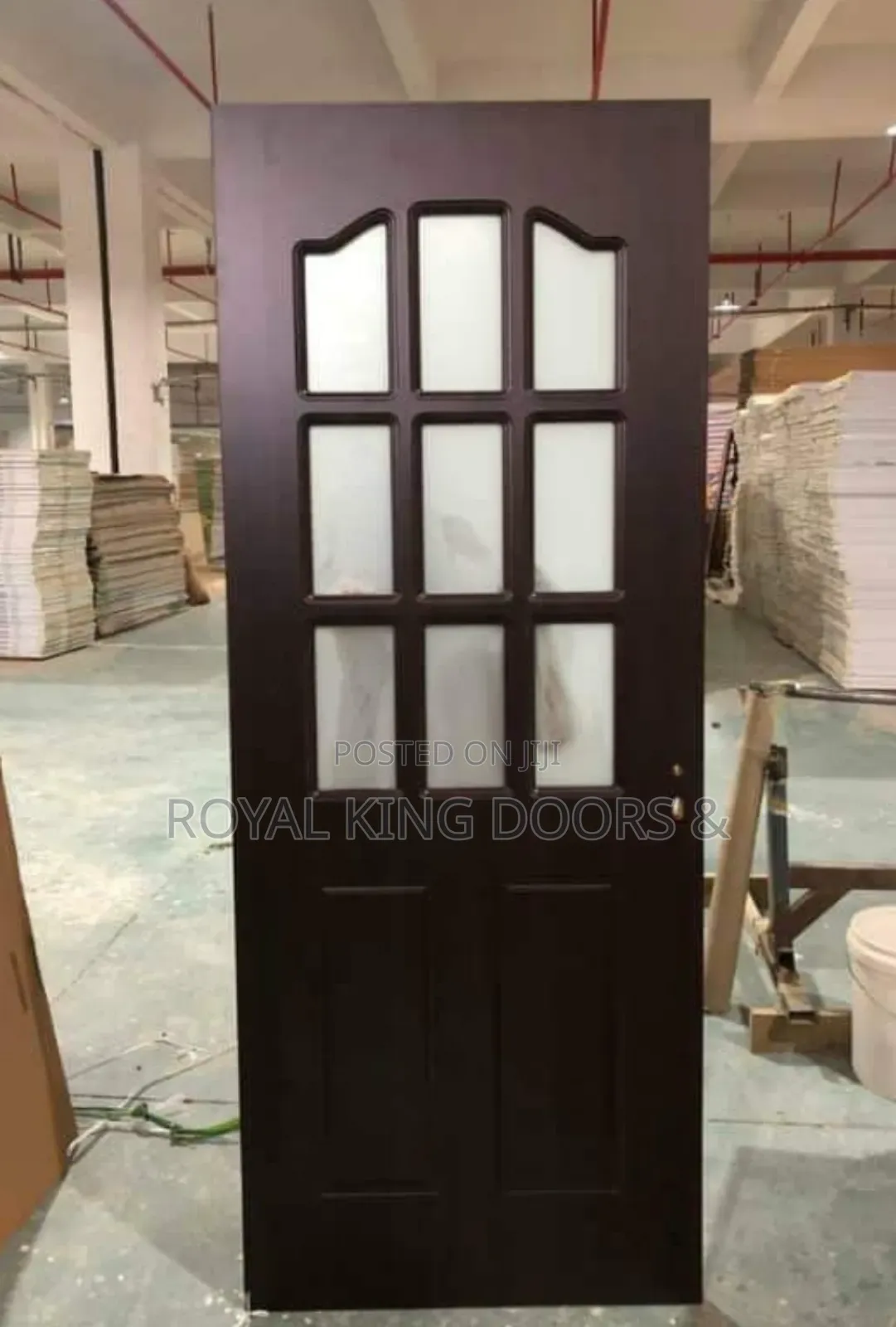 Wooden Dining Glass Doors