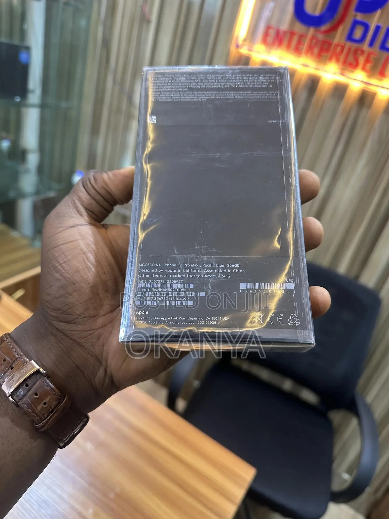 New Apple iPhone 12 Pro Max 256 GB Blue